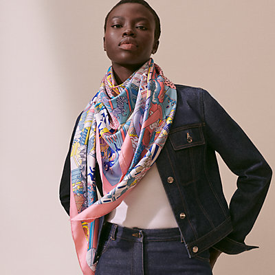 HERMES エルメス カレ90 スカーフ ユニコーンの夢想 aq7353 ほしかっ HERMES エルメス カレ90 スカーフ ユニコーンの夢想 aq7353 ほしかっ